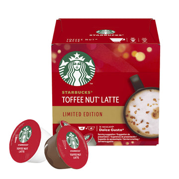 Starbucks® Toffee Nut Latte By Nescafe® Dolce Gusto (12 Capsules Per Box)